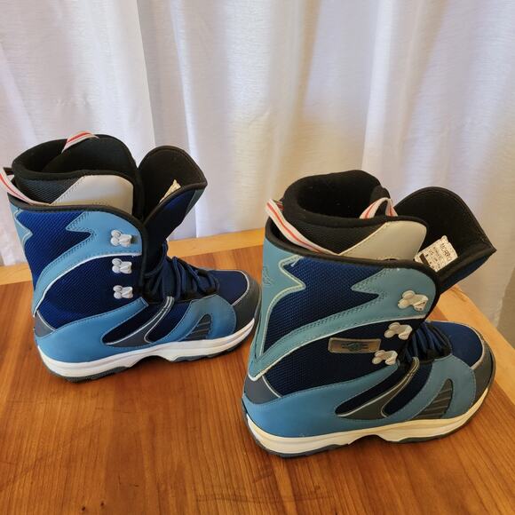 Morrow Women’s Snowboard Boots Size 8 – Blue Two Tone – Lace-Up – Used Condition - Picture 3 of 15